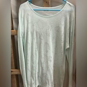 Size L APT 9 tunic mint green